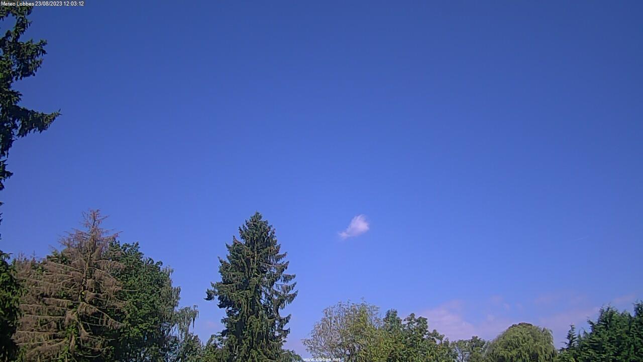 Météo Lobbes webcam 2023-08-23
