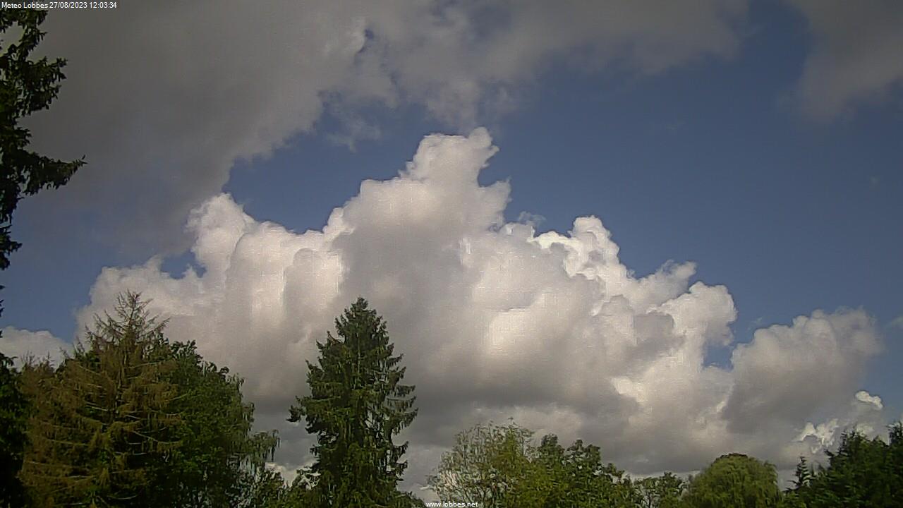 Météo Lobbes webcam 2023-08-27