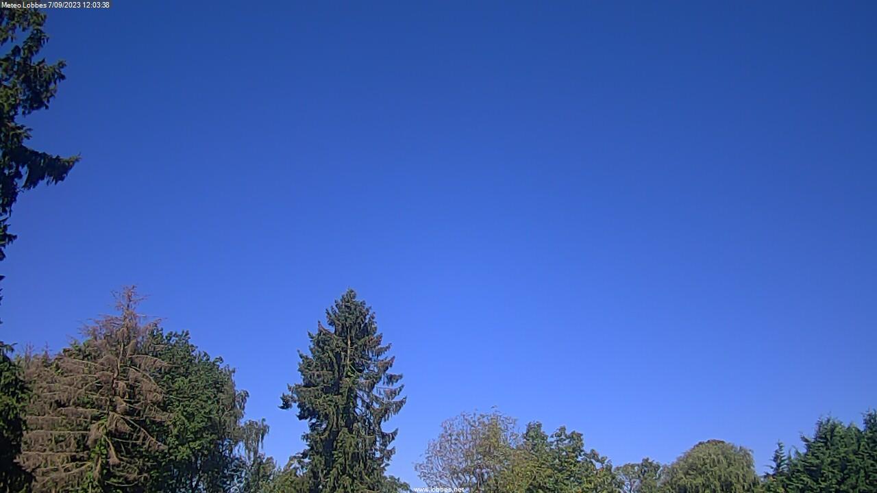 Météo Lobbes webcam 2023-09-07