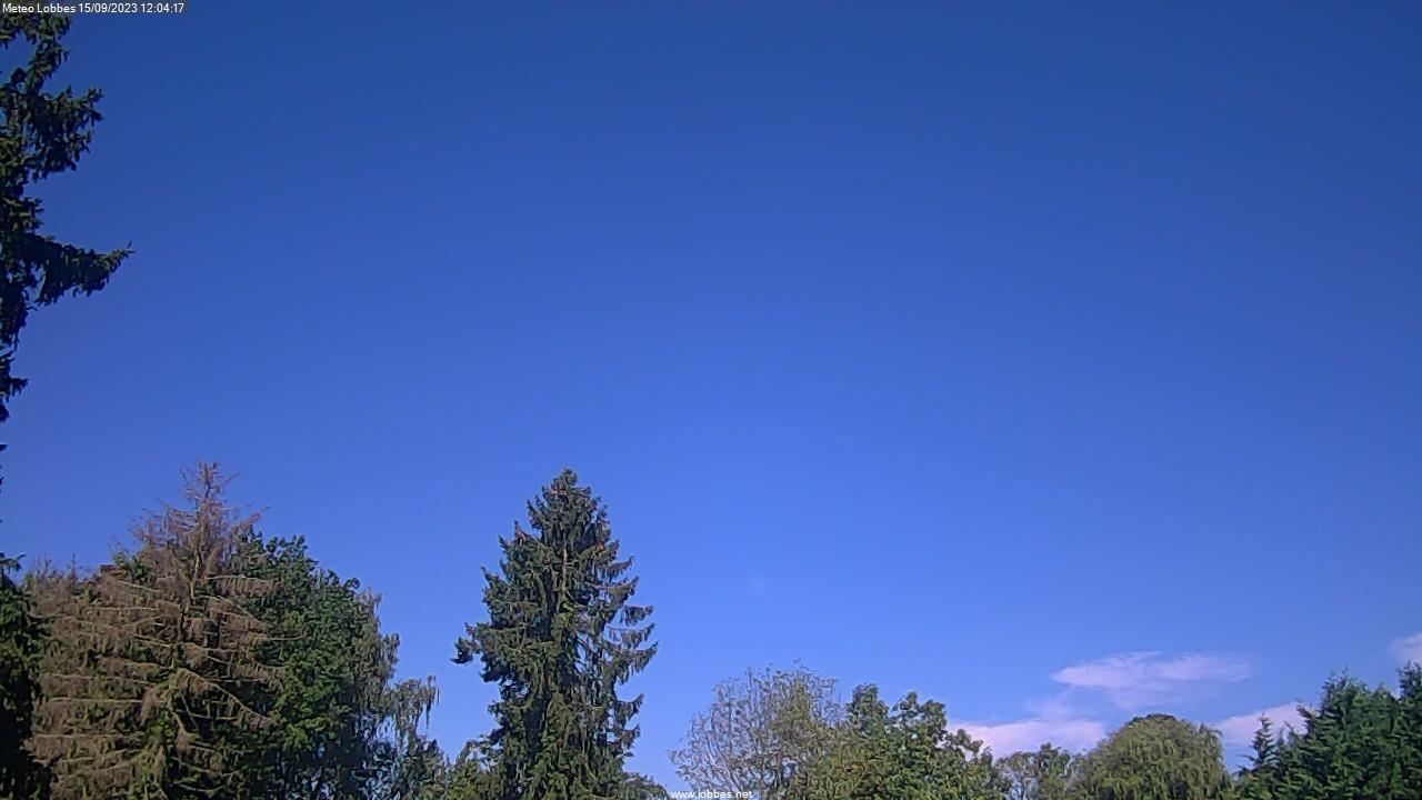 Météo Lobbes webcam 2023-09-15