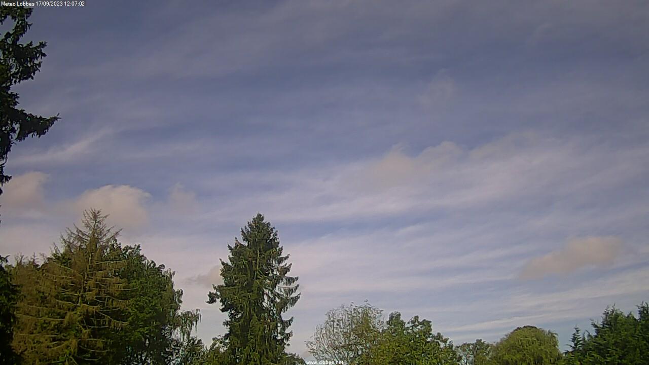 Météo Lobbes webcam 2023-09-17