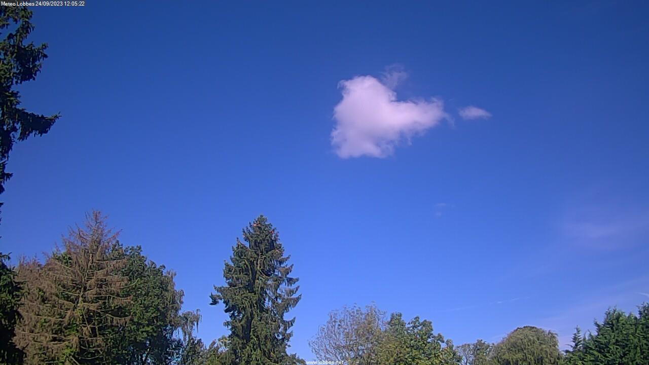 Météo Lobbes webcam 2023-09-24