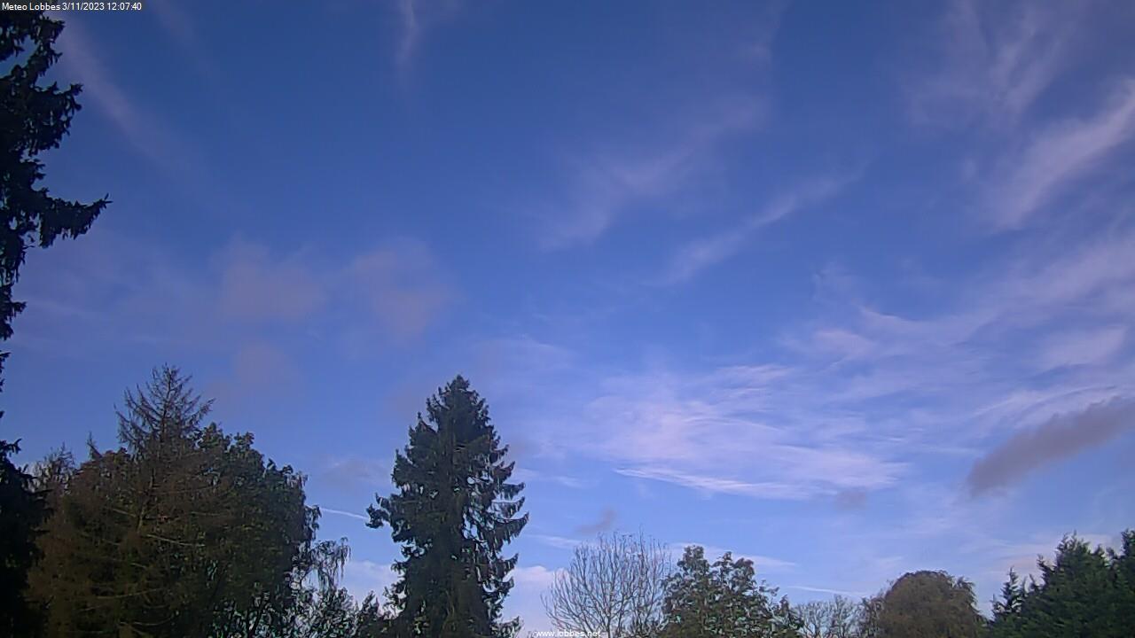 Météo Lobbes webcam 2023-11-03