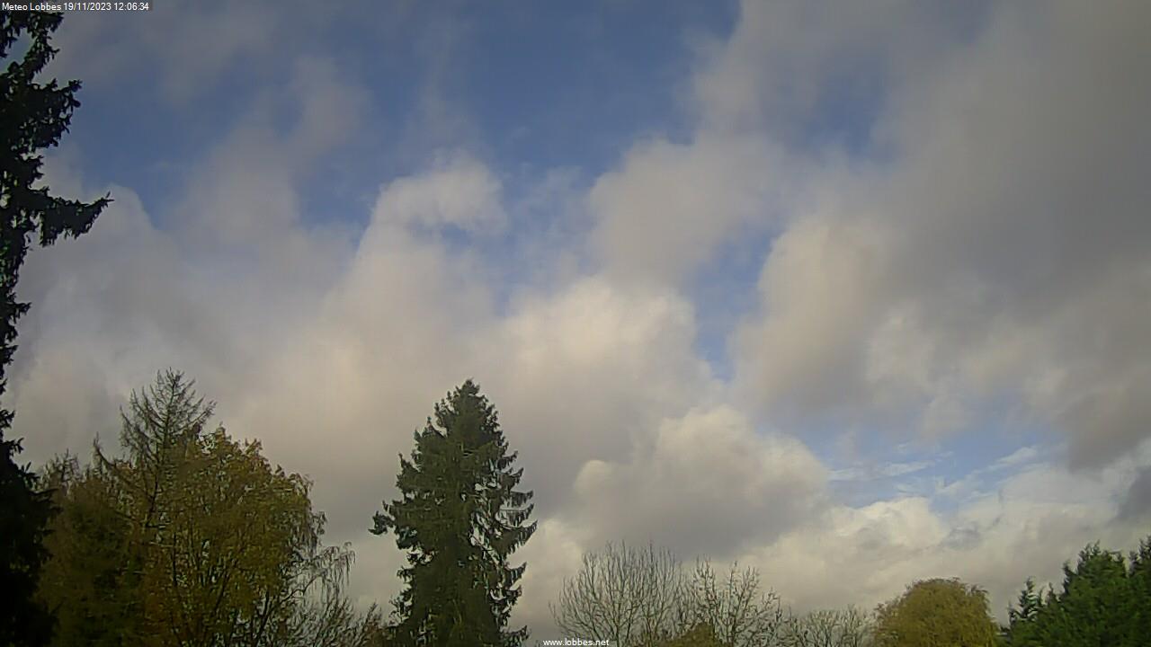 Météo Lobbes webcam 2023-11-19