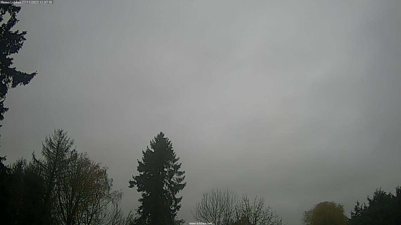 Météo Lobbes webcam 2023-11-27