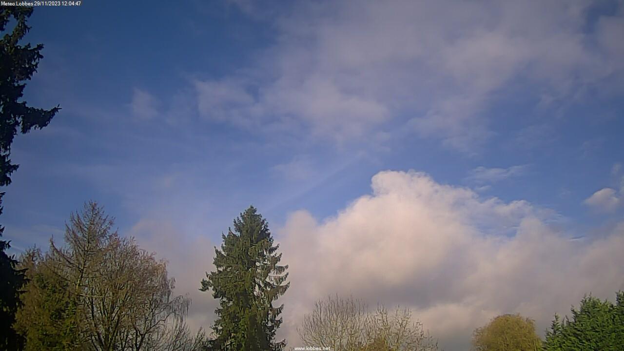 Météo Lobbes webcam 2023-11-29