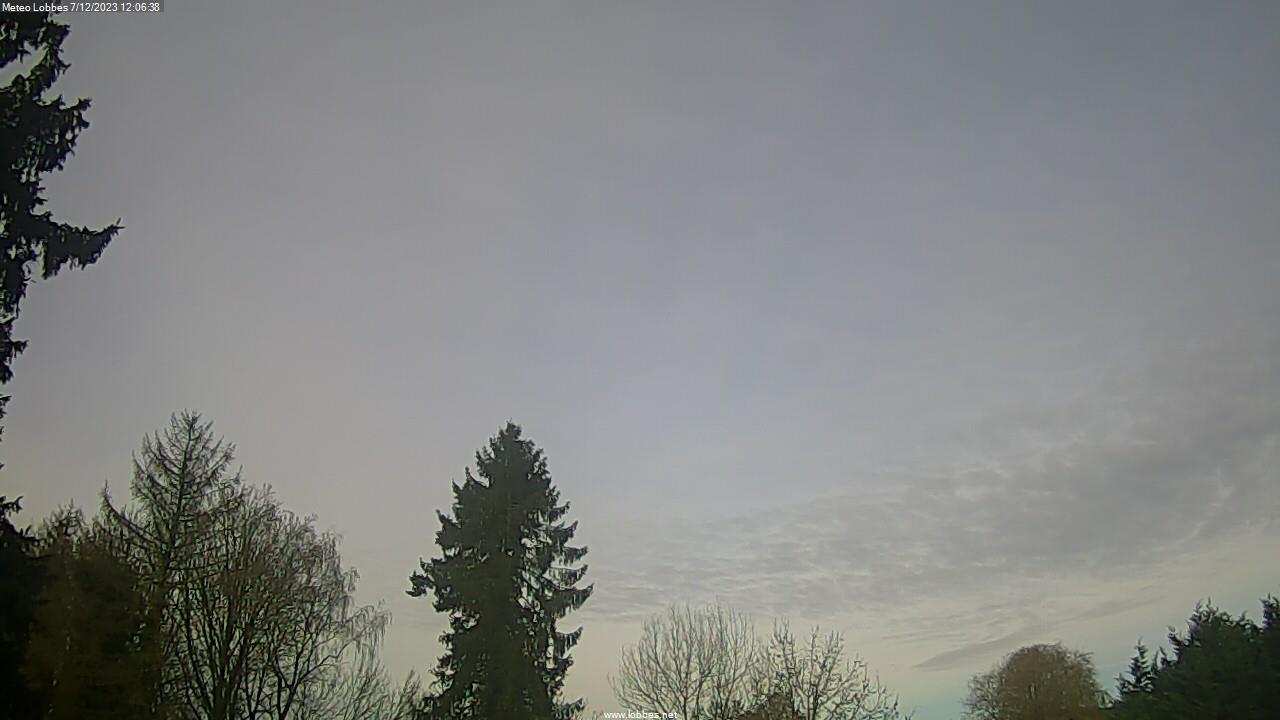 Météo Lobbes webcam 2023-12-07