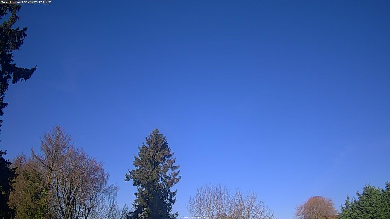 Météo Lobbes webcam 2023-12-17