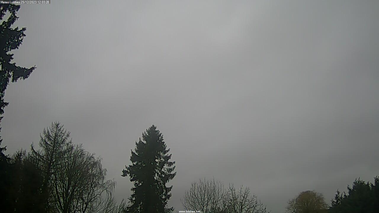 Météo Lobbes webcam 2023-12-25