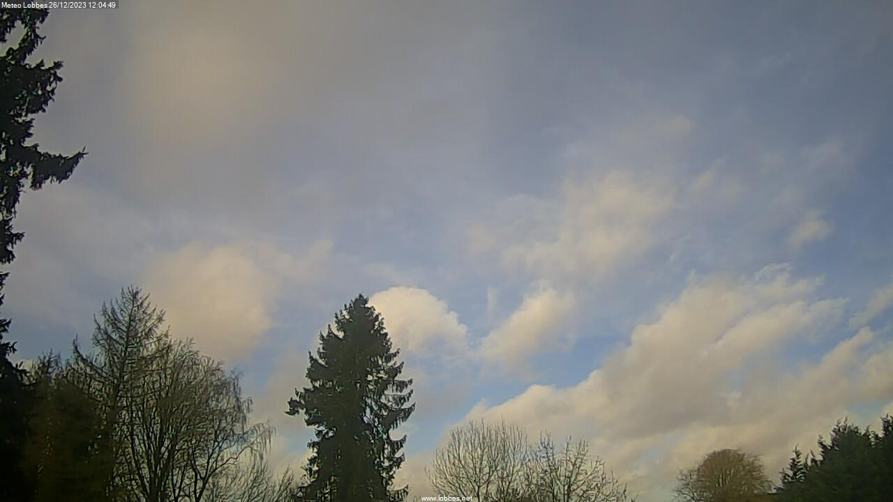 Météo Lobbes webcam 2023-12-26