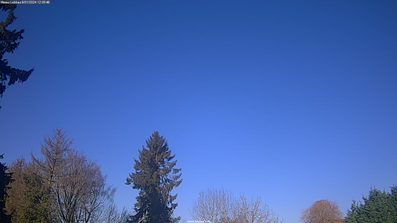 Météo Lobbes webcam 2024-01-09