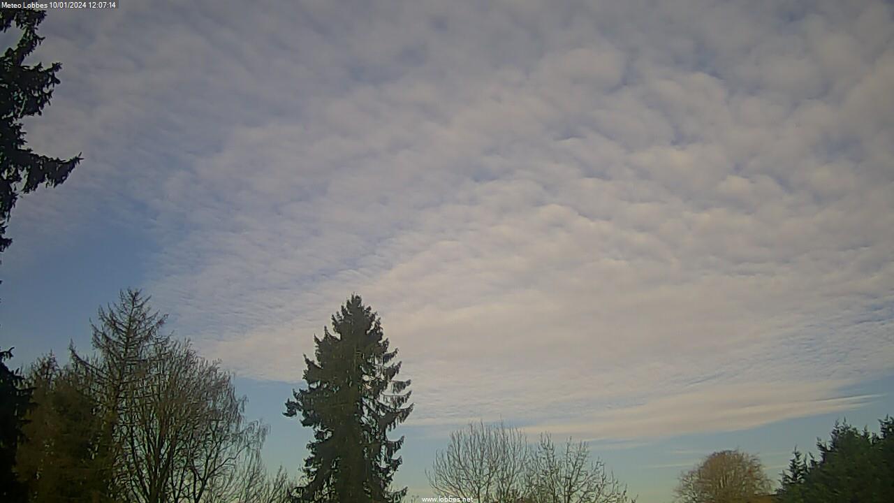 Météo Lobbes webcam 2024-01-10