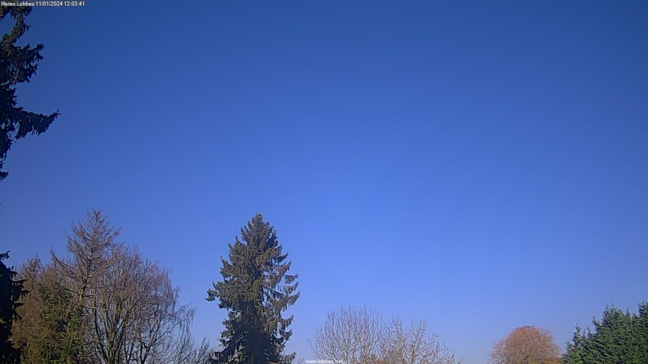 Météo Lobbes webcam 2024-01-11