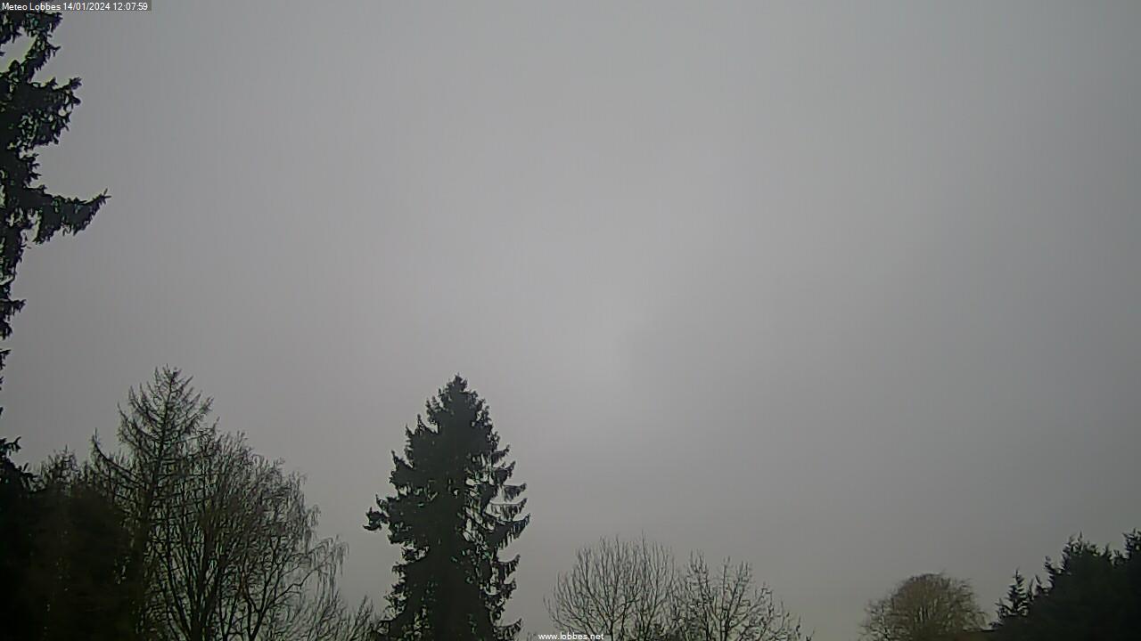 Météo Lobbes webcam 2024-01-14