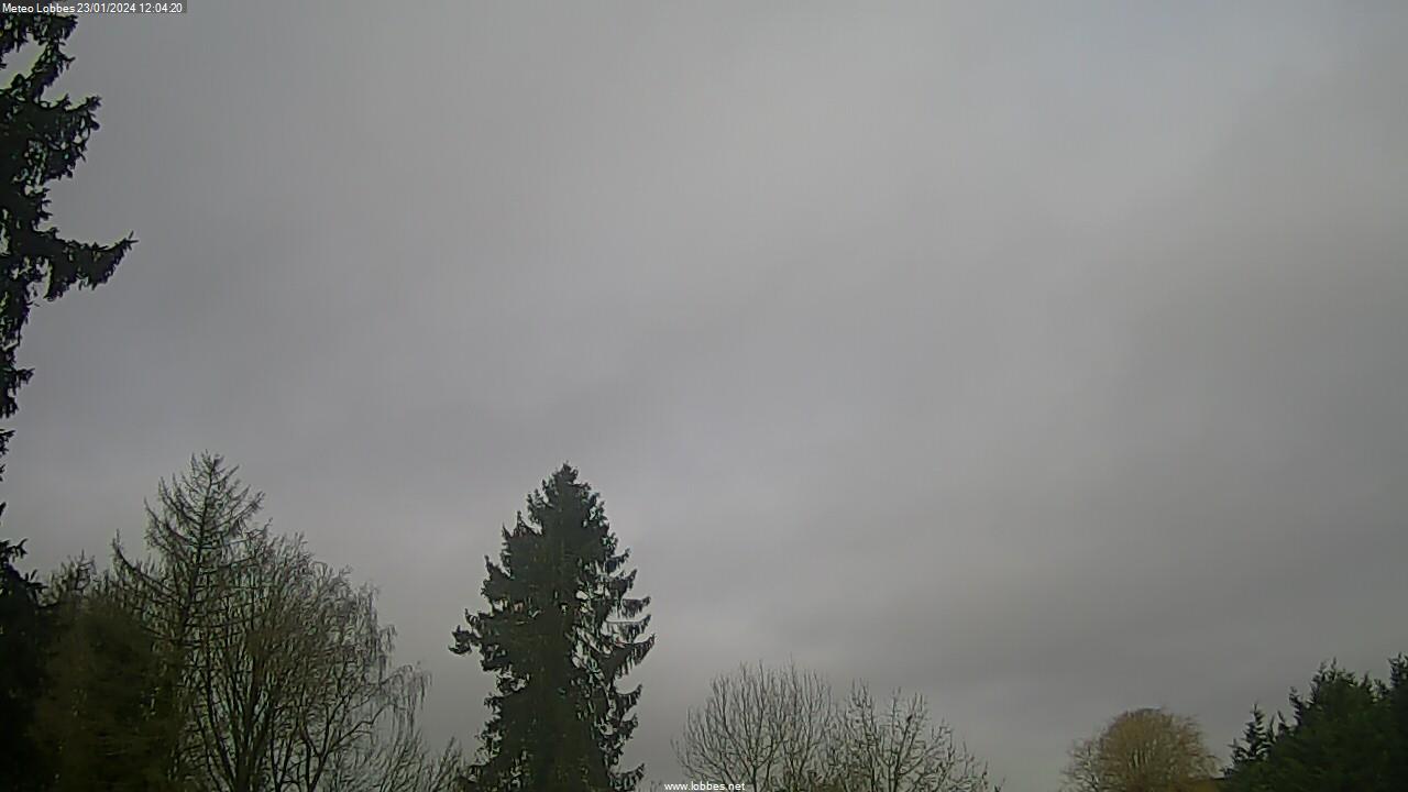 Météo Lobbes webcam 2024-01-23