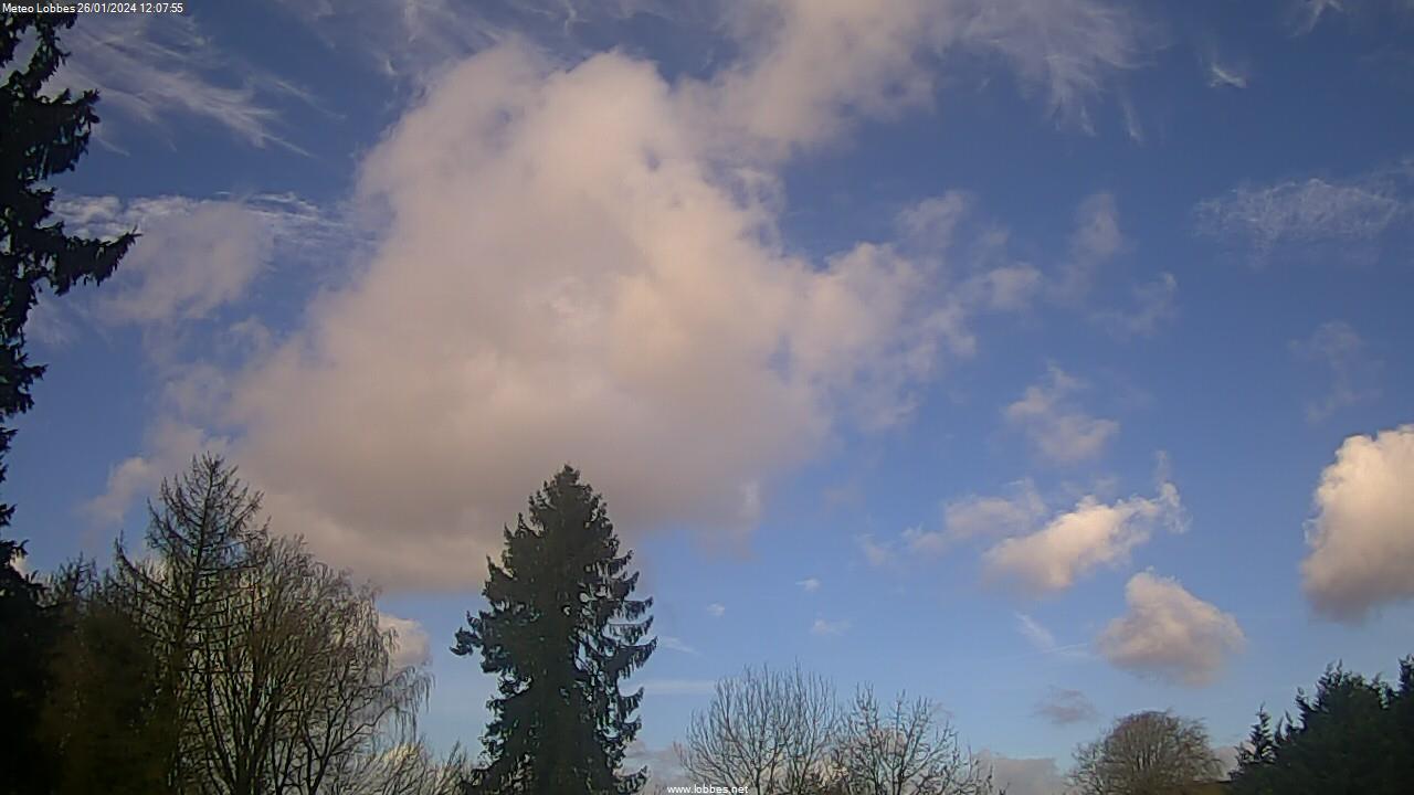 Météo Lobbes webcam 2024-01-26