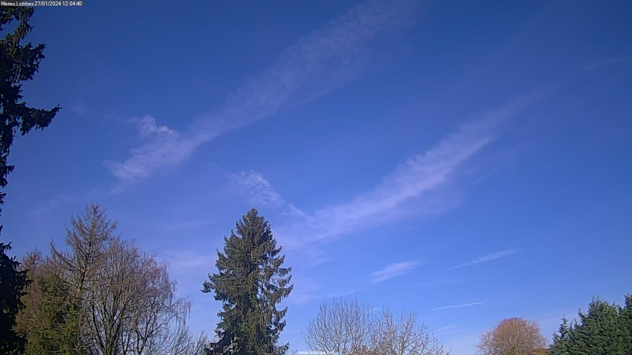 Météo Lobbes webcam 2024-01-27