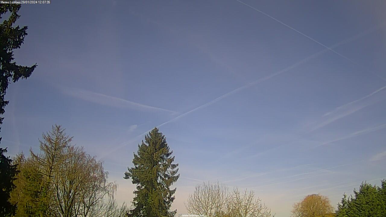 Météo Lobbes webcam 2024-01-29