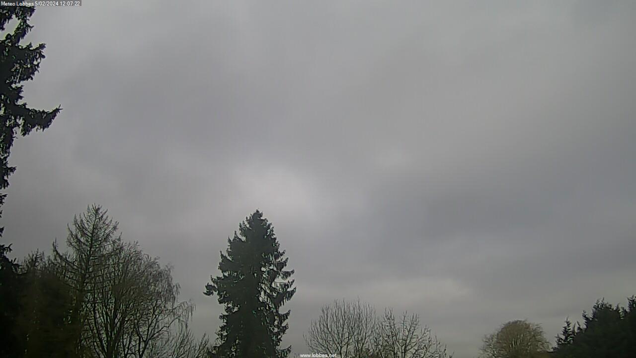 Météo Lobbes webcam 2024-02-05