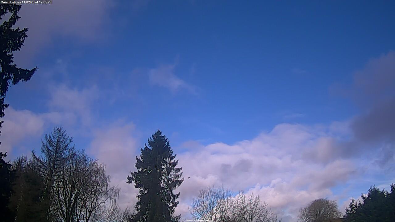 Météo Lobbes webcam 2024-02-11