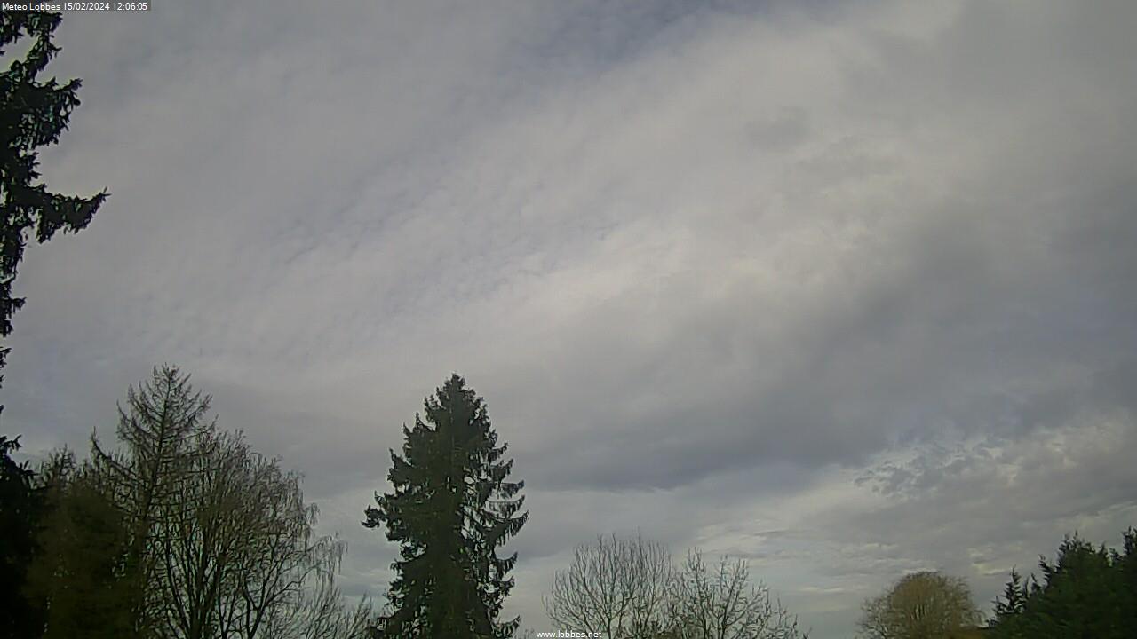 Météo Lobbes webcam 2024-02-15