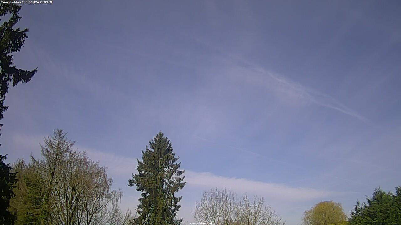 Météo Lobbes webcam 2024-03-20