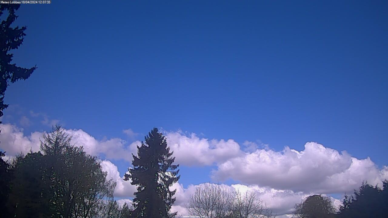 Météo Lobbes webcam 2024-04-18