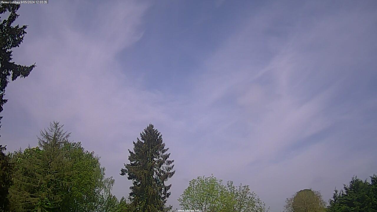 Météo Lobbes webcam 2024-05-09