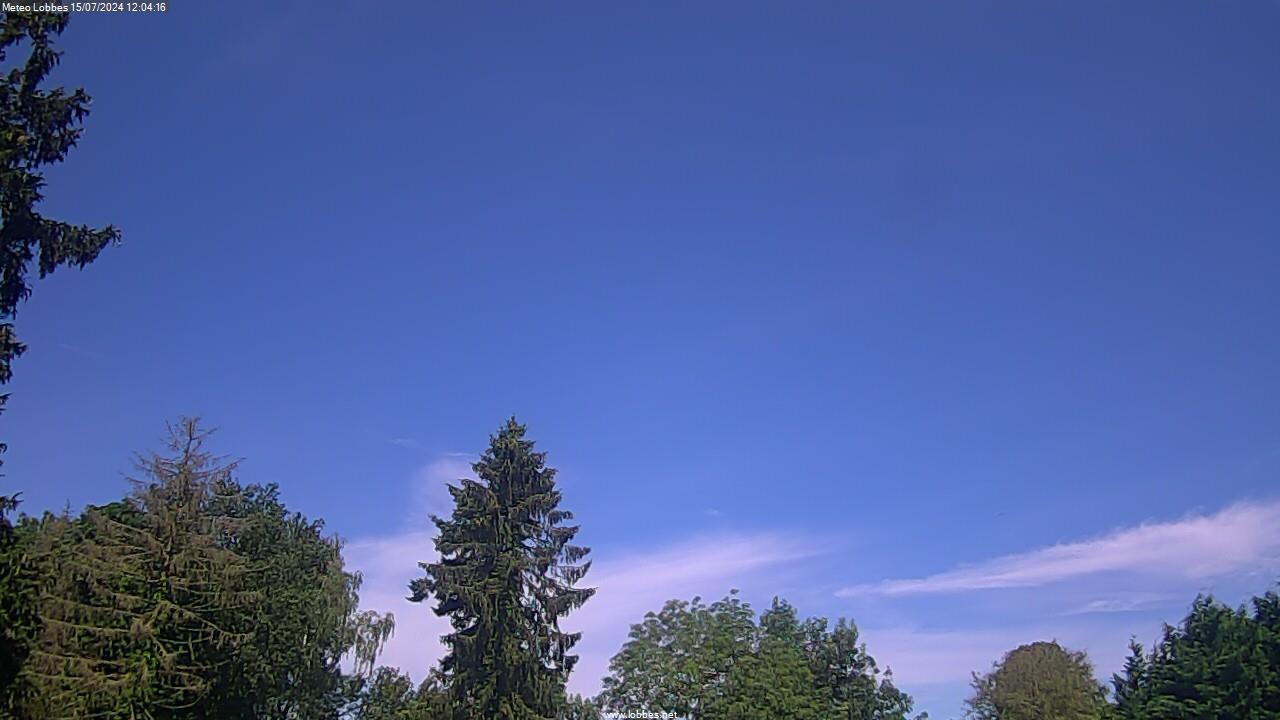 Météo Lobbes webcam 2024-07-15