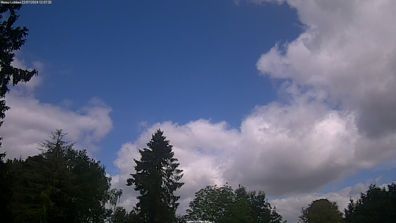 Météo Lobbes webcam 2024-07-22