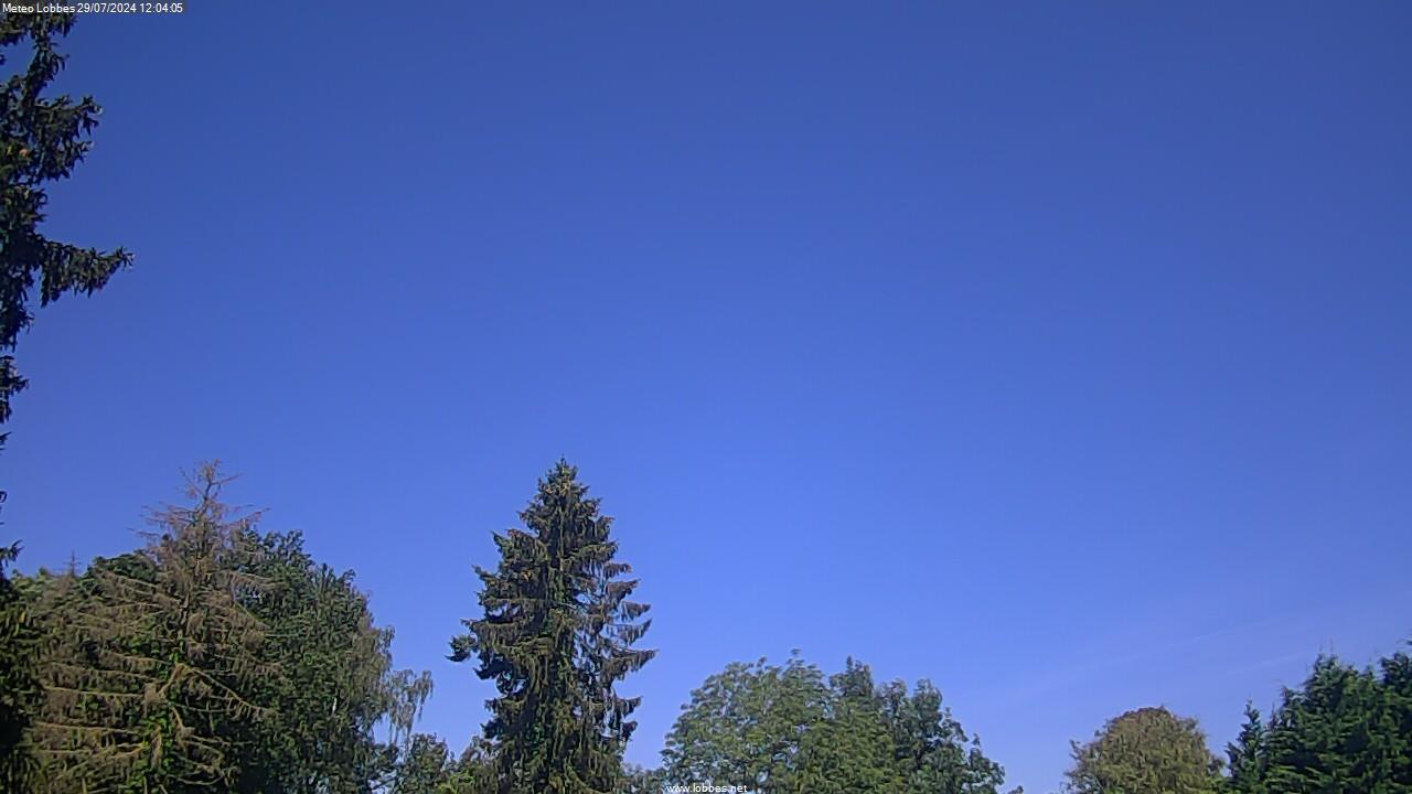 Météo Lobbes webcam 2024-07-29