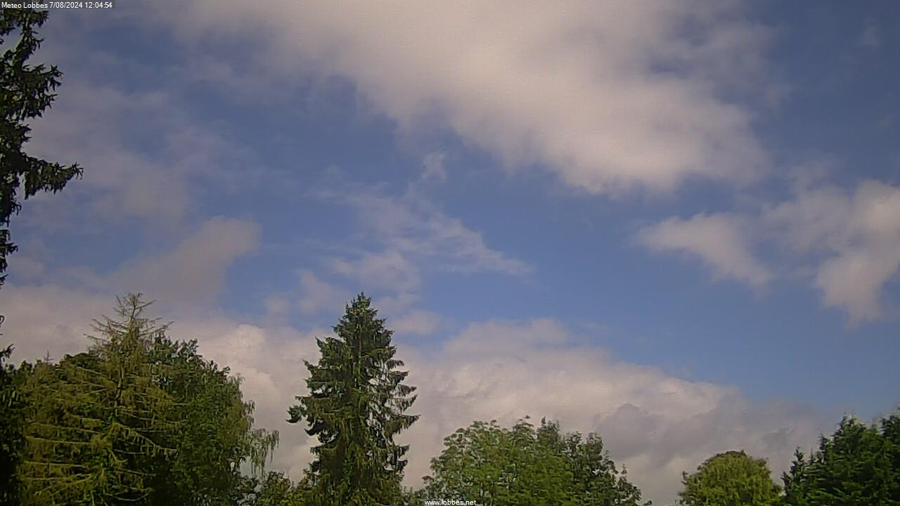 Météo Lobbes webcam 2024-08-07