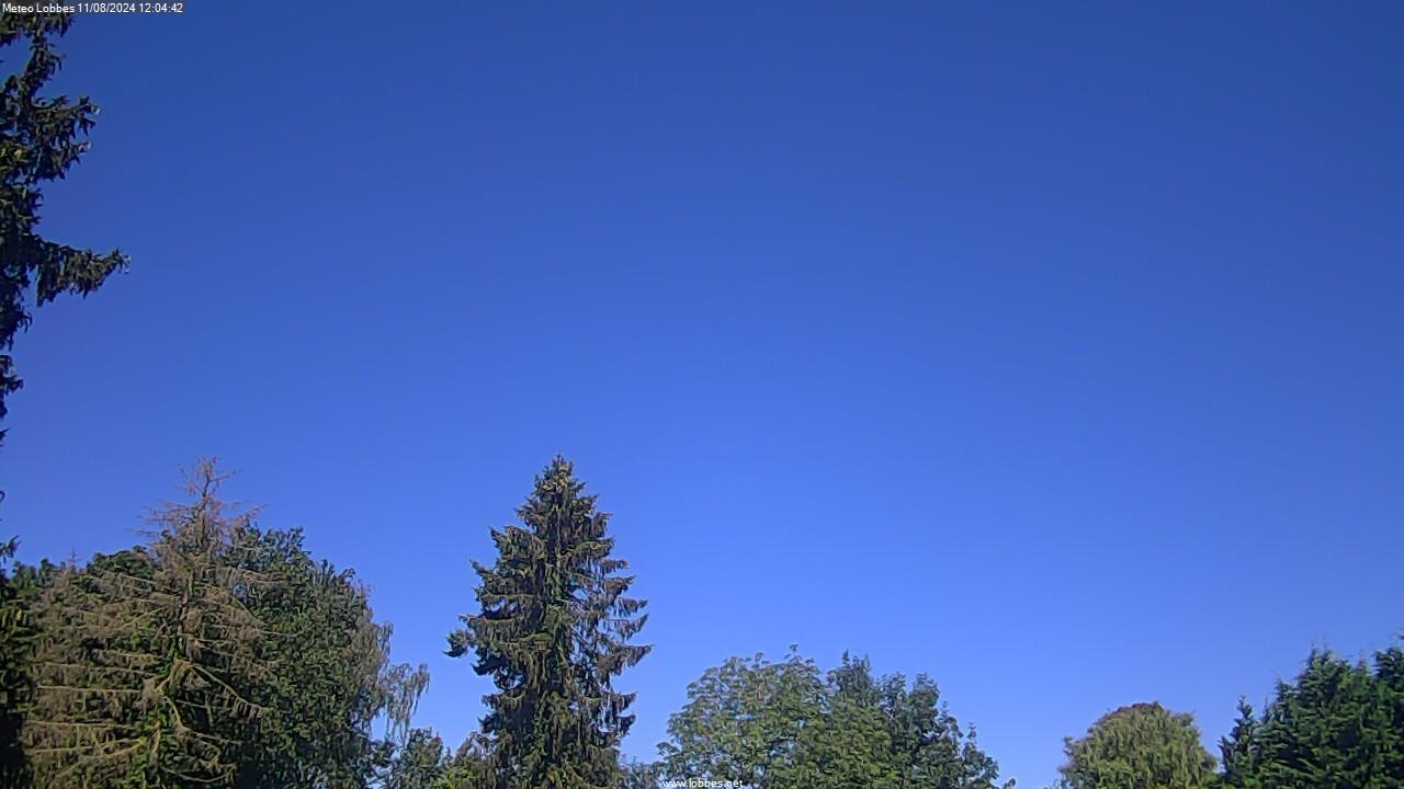 Météo Lobbes webcam 2024-08-11