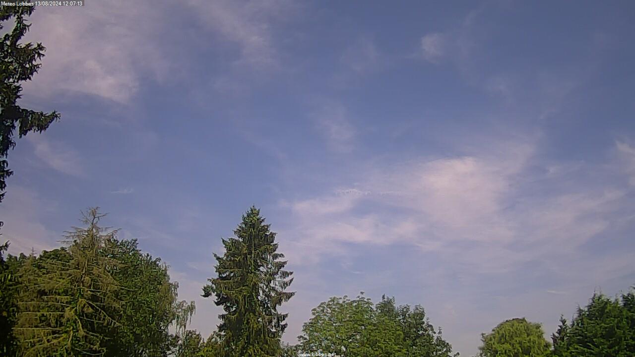Météo Lobbes webcam 2024-08-13