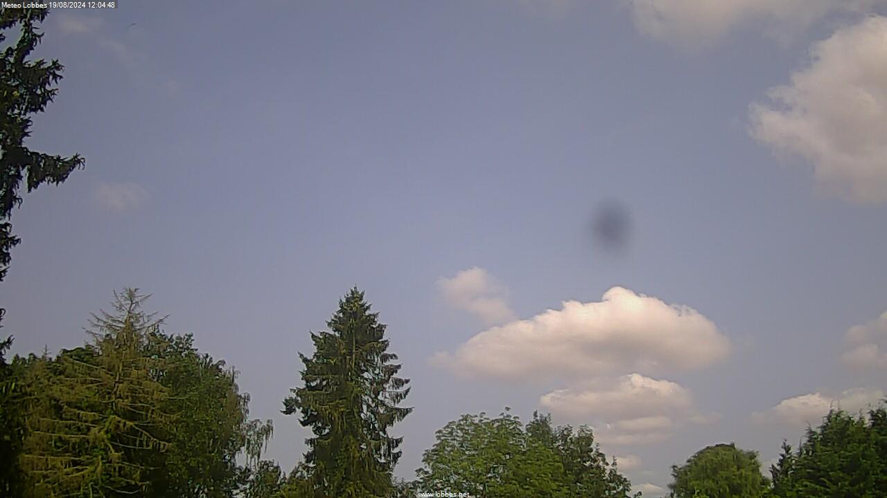 Météo Lobbes webcam 2024-08-19