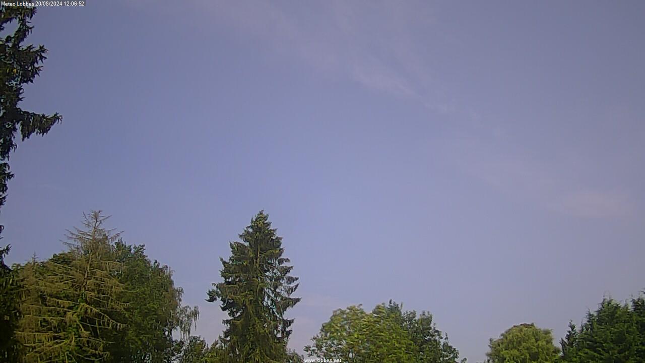 Météo Lobbes webcam 2024-08-20