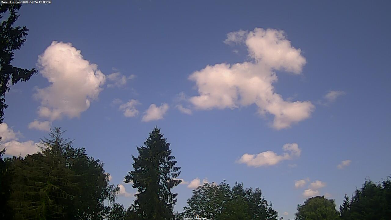 Météo Lobbes webcam 2024-08-26