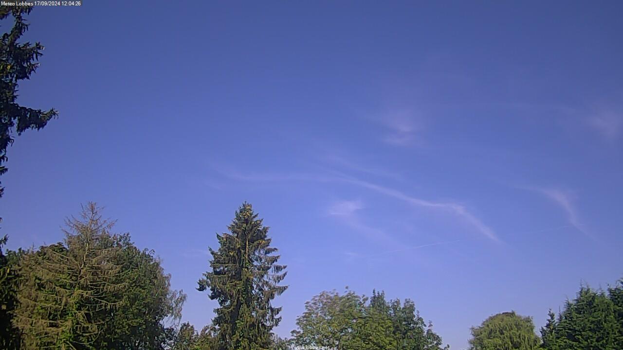 Météo Lobbes webcam 2024-09-17