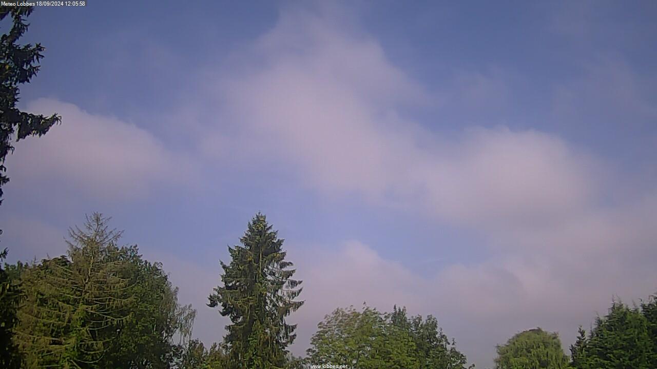 Météo Lobbes webcam 2024-09-18