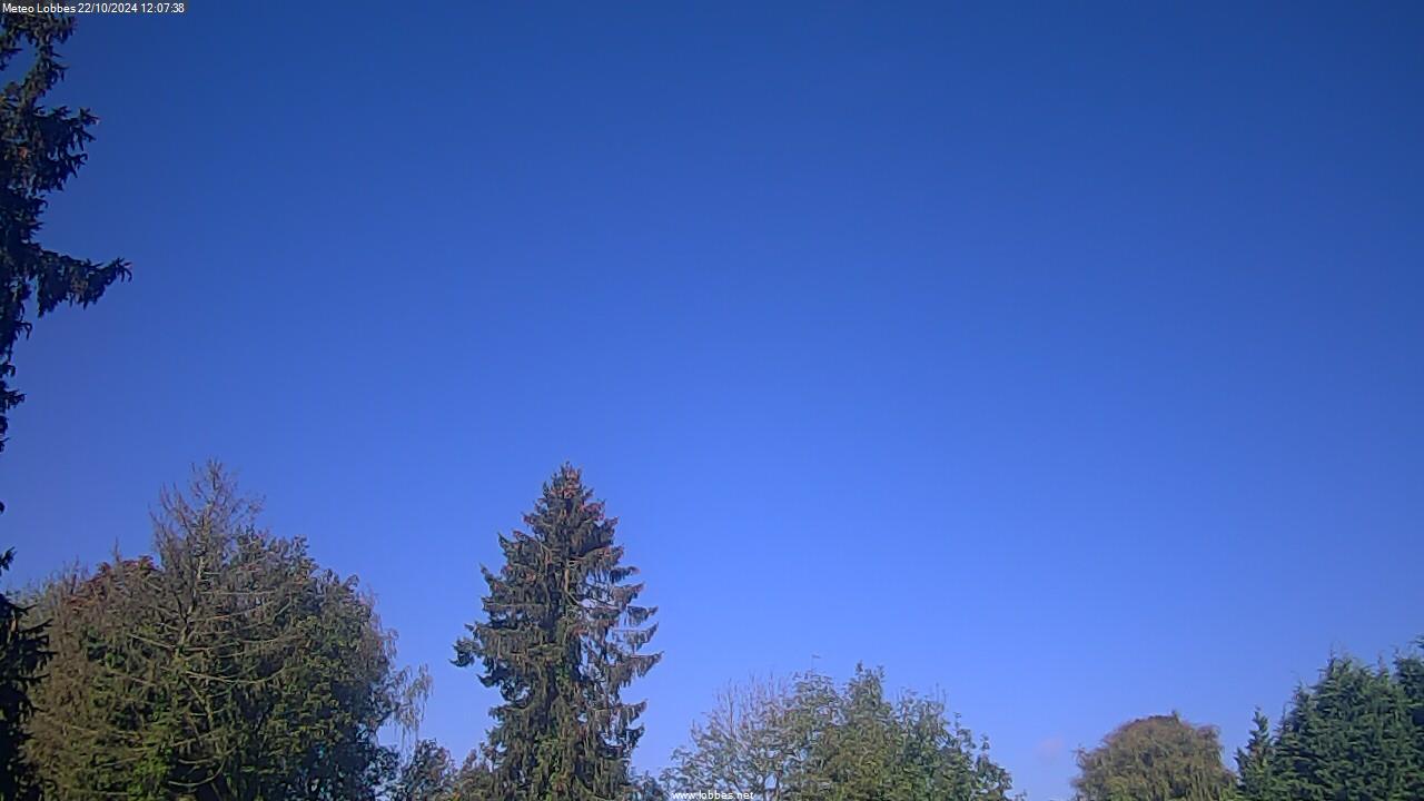 Météo Lobbes webcam 2024-10-22