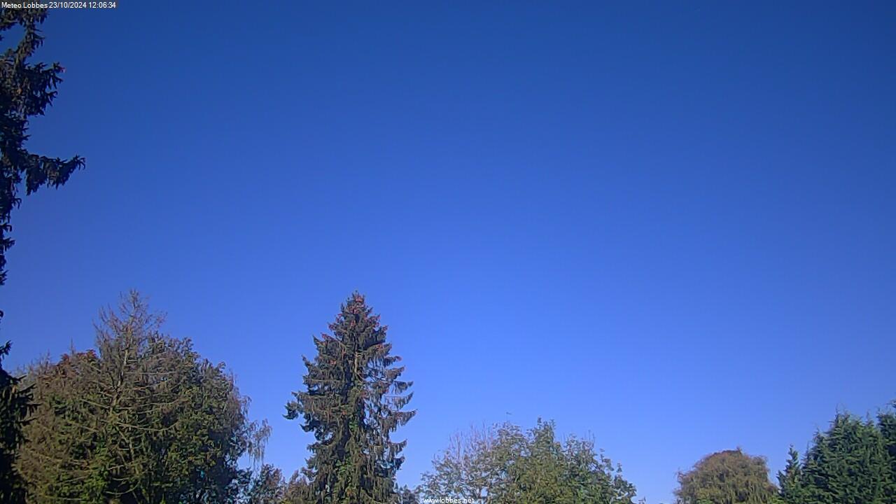 Météo Lobbes webcam 2024-10-23