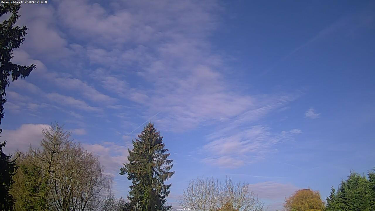 Météo Lobbes webcam 2024-12-01