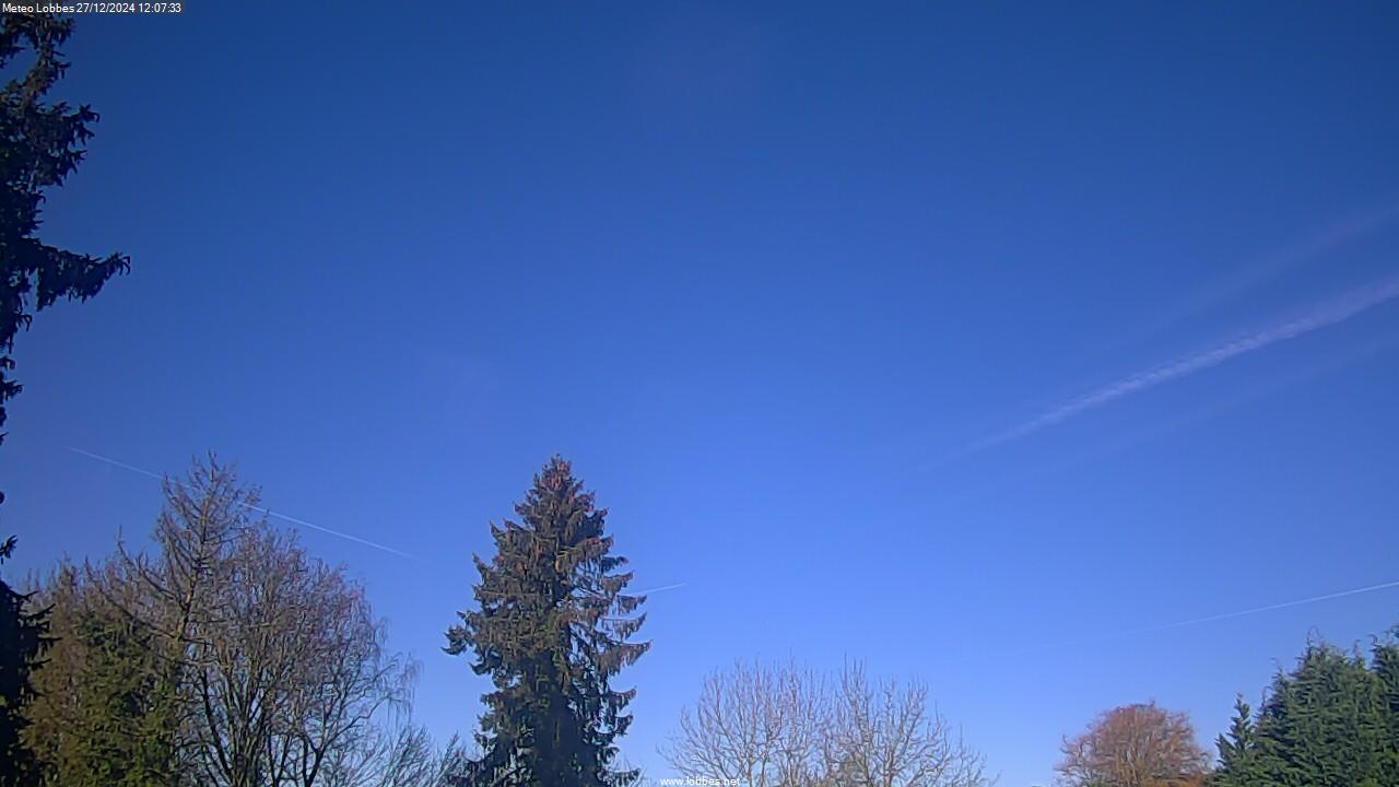 Météo Lobbes webcam 2024-12-27
