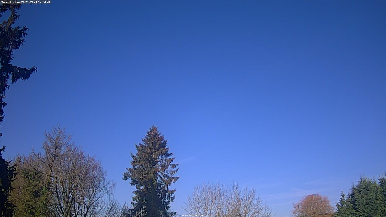 Météo Lobbes webcam 2024-12-28