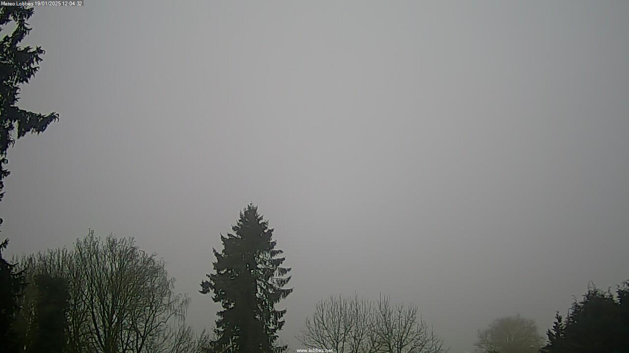 Météo Lobbes webcam 2025-01-19