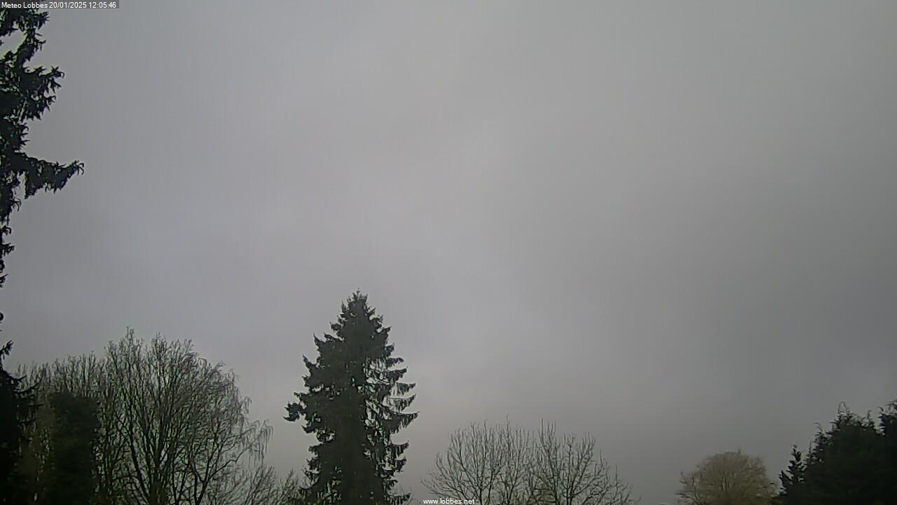 Météo Lobbes webcam 2025-01-20