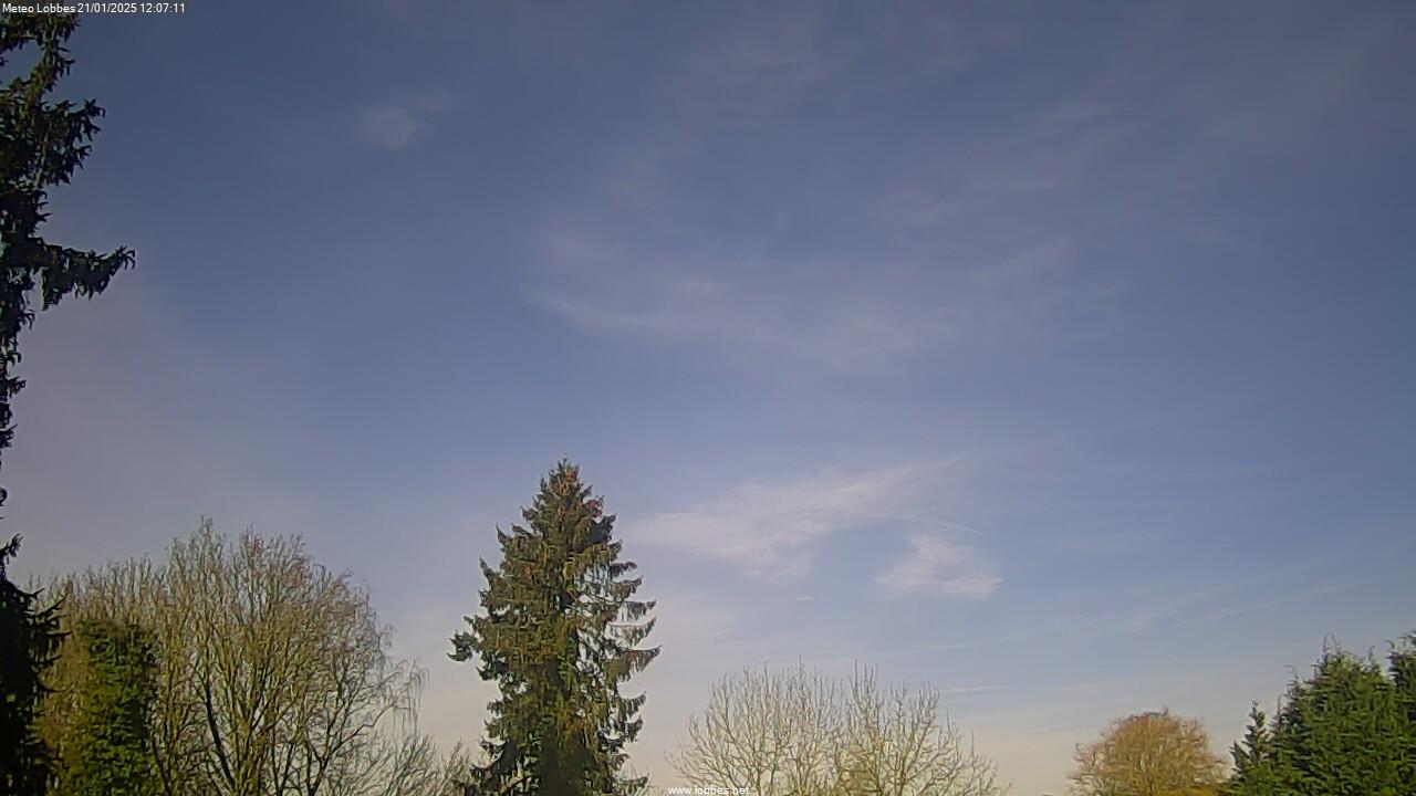 Météo Lobbes webcam 2025-01-21
