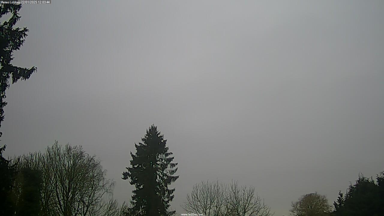 Météo Lobbes webcam 2025-01-22