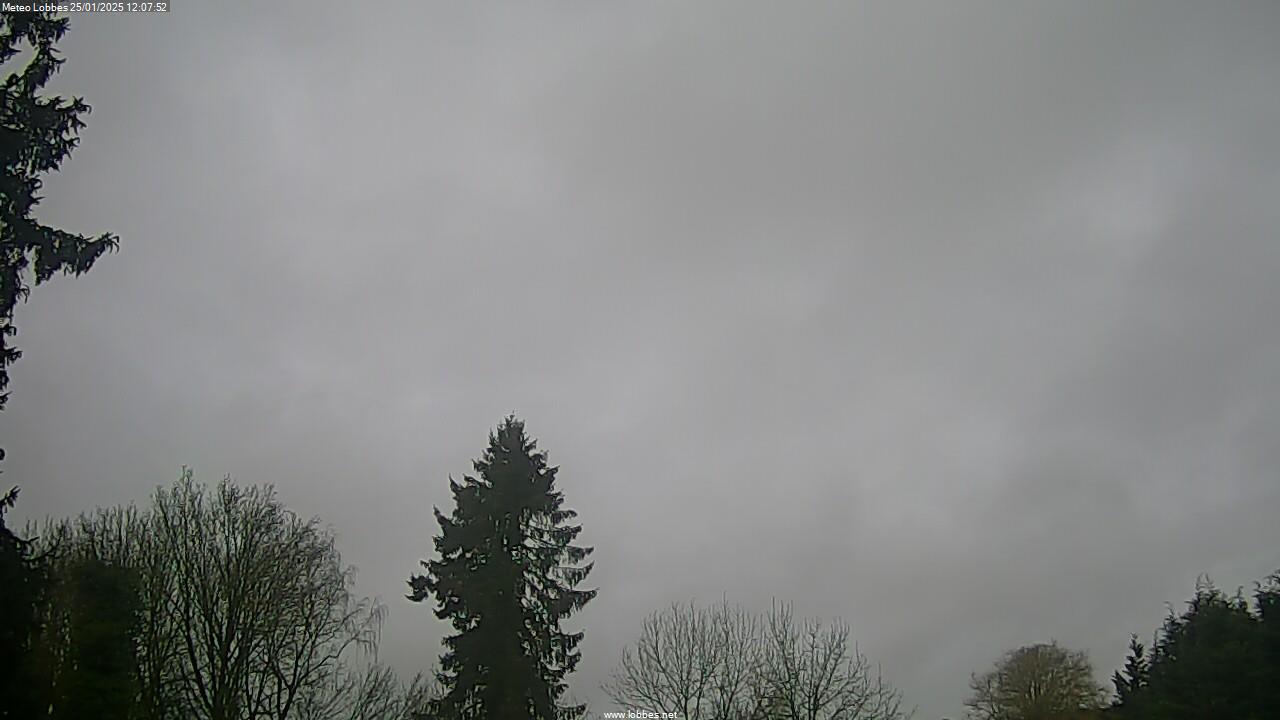 Météo Lobbes webcam 2025-01-25
