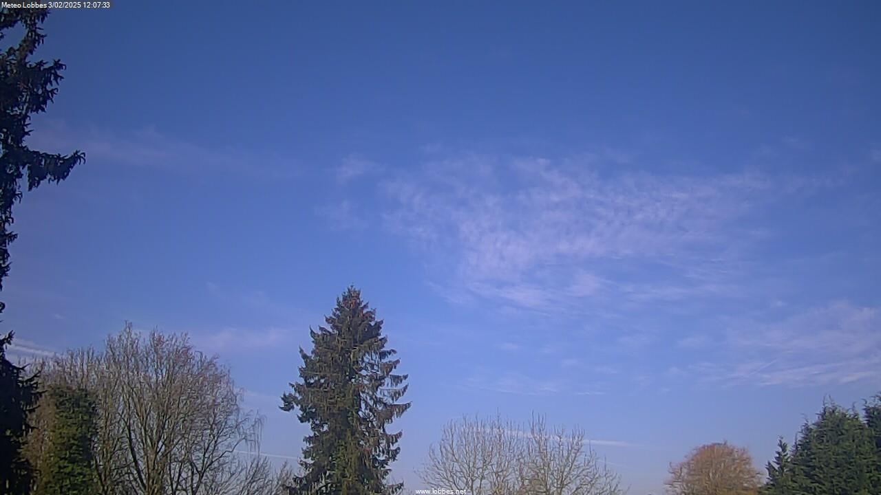 Météo Lobbes webcam 2025-02-03